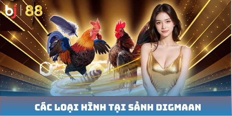 Các loại hình tại Sảnh Digmaan
